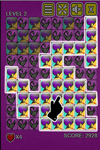 Tapping a tile